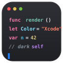 Xcode Dark (WebStorm port)